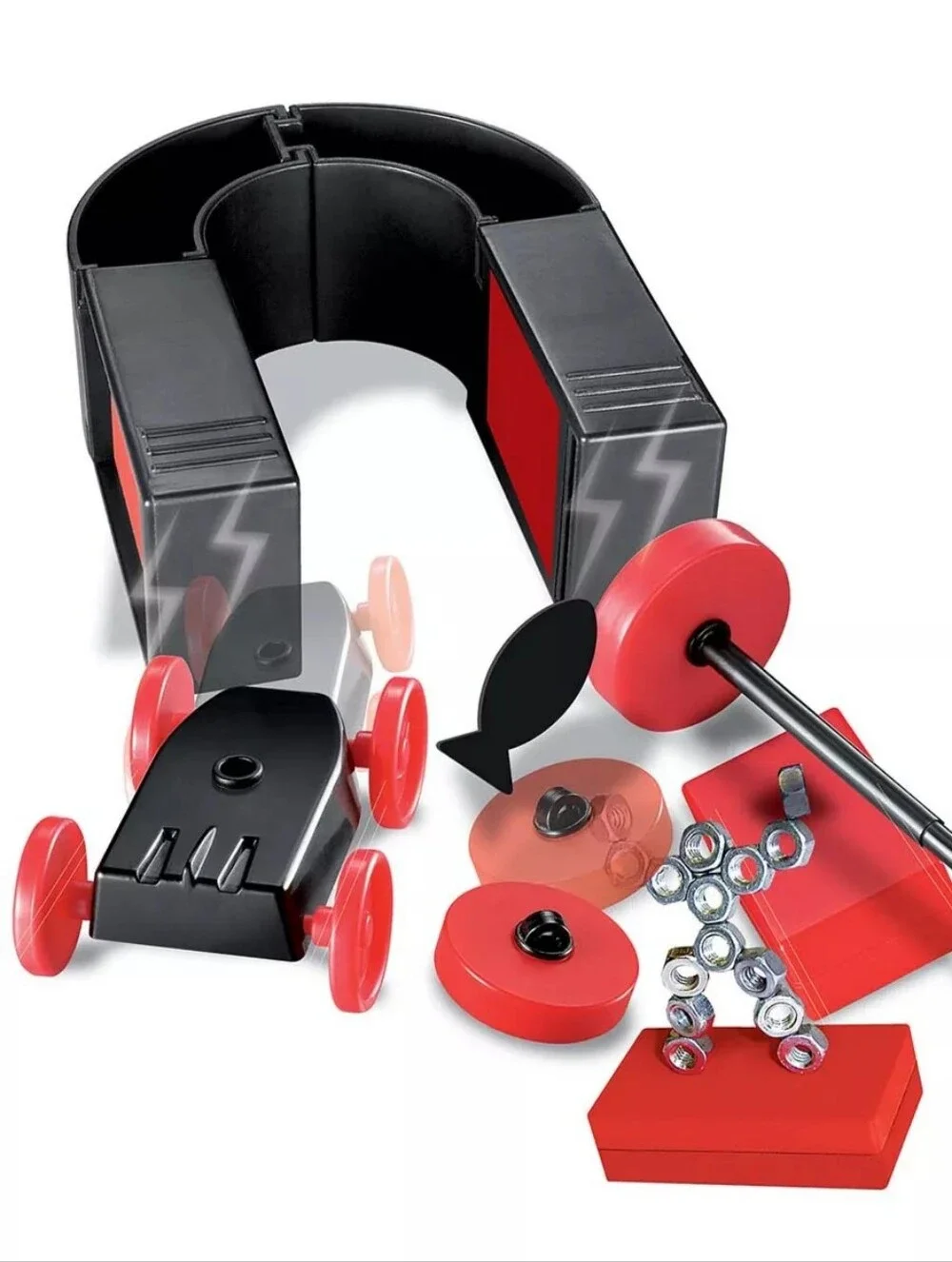 4M: KidzLabs - Magnet Science - DIY 10 Magnetic Experiments STEM Toy, Kids 8+